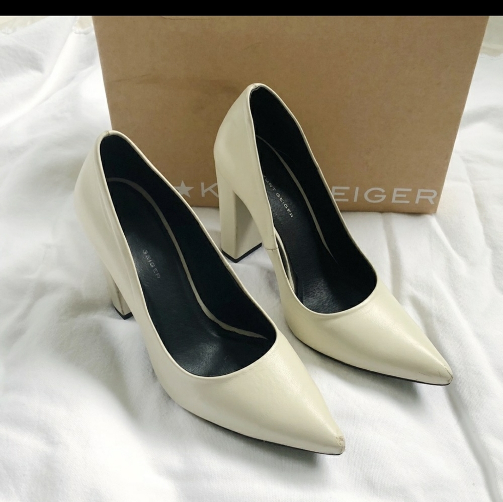 Off white pumps